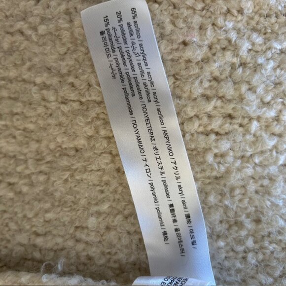 ZARA Textured Cropped Jacket – Size Small - Picture 5 of 5